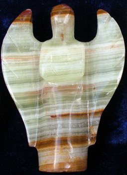 Aragonit - anděl 7,5cm